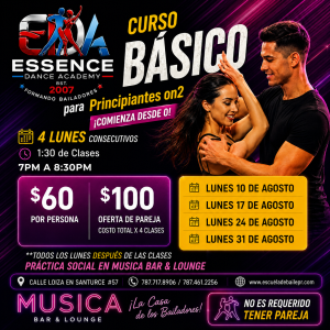 Curso Básico de Salsa On2 para Principiantes