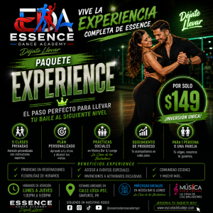 Paquete EXPERIENCE – 5 Clases Privadas de Baile | Essence Dance Academy